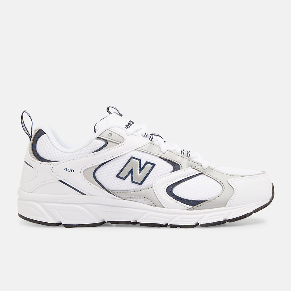 New Balance 408 Shoes NB White with Natural Indigo